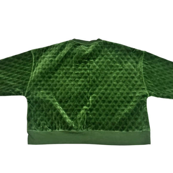 Tuckernuck Douglas Fir Velour Two Piece Set Green Casual Preppy Size Large - Picture 6 of 13